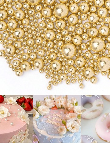 Bomboane decorative Shein, auriu