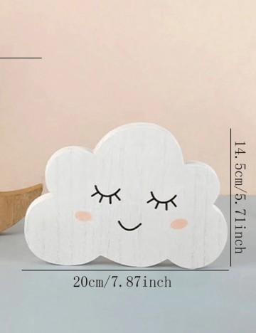 Accesoriu decorativ Shein, alb