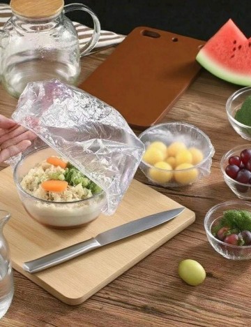 Set folii alimentare de unică folosință Shein, mix culori