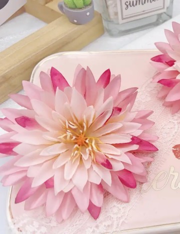 Plante artificiale Shein, roz