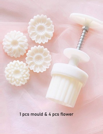 Set accesorii pentru bucătărie Shein, crem