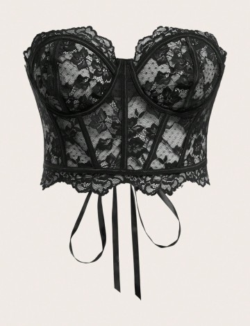 Corset Shein Curve+, negru