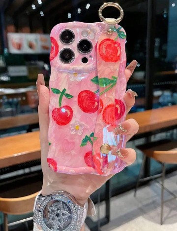 Husă iPhone Shein, roz