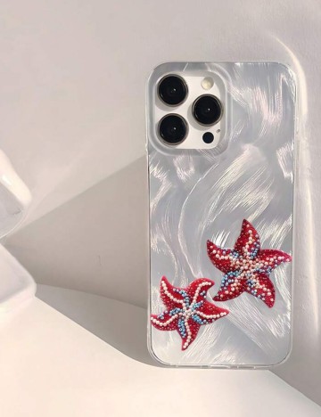 Husă iPhone Shein, argintiu