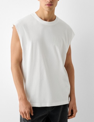 Maiou Bershka, alb