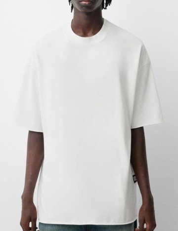 Tricou Bershka, alb