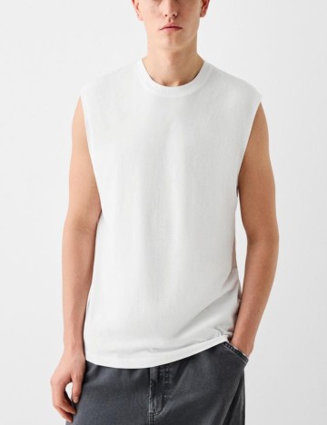 Maiou Bershka, alb