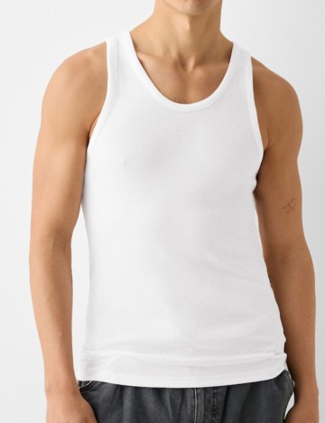 Maiou Bershka, alb