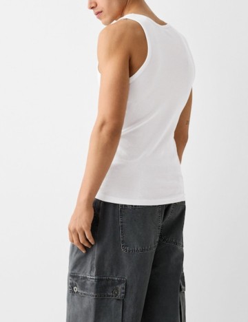 Maiou Bershka, alb