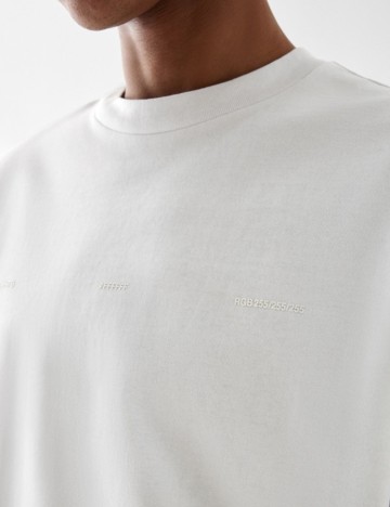 Tricou Bershka, alb
