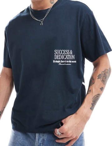 Tricou Bershka, bleumarin