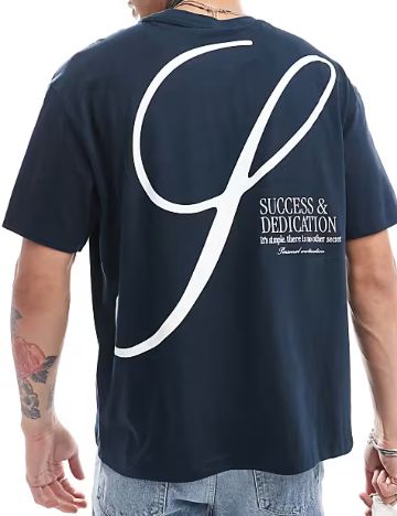 Tricou Bershka, bleumarin