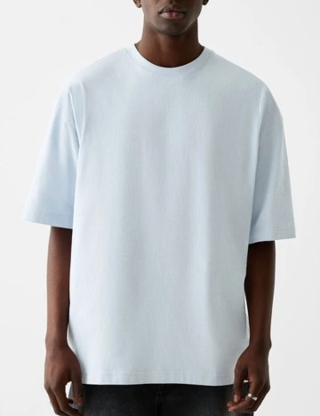 Tricou Bershka, albastru