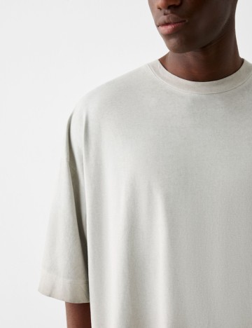 Tricou Bershka, gri