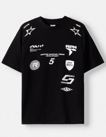 Tricou Bershka, negru