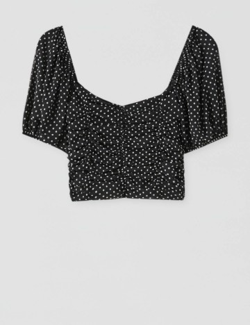 Top Pull&Bear, negru
