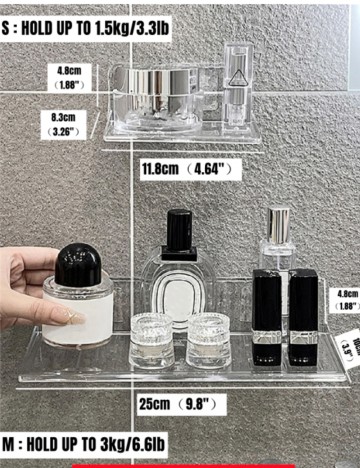 Suport Shein, transparent