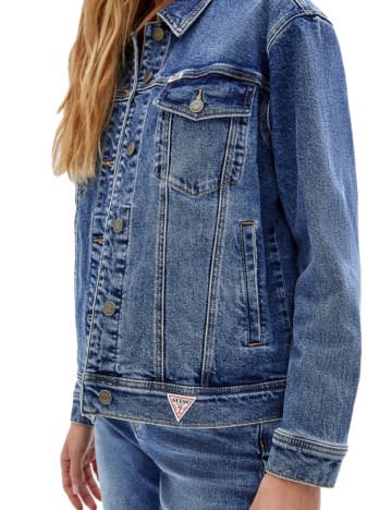 Jachetă De Blugi Guess, albastru