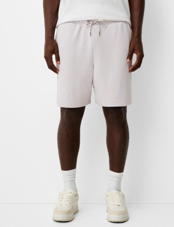 Pantaloni scurți Bershka, mov