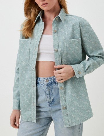 Jachetă De Blugi Guess, verde