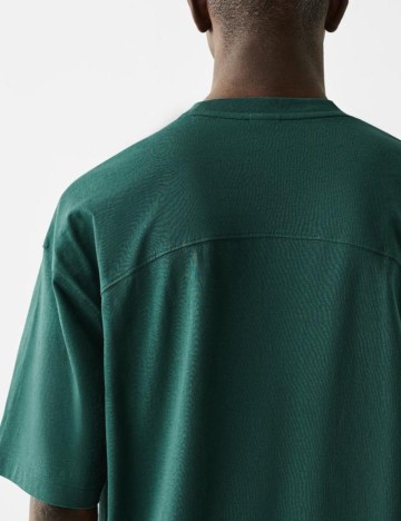Tricou Bershka, verde