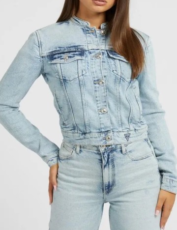 Jachetă De Blugi Guess, albastru