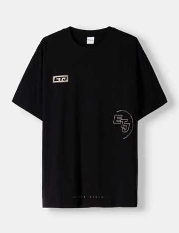 Tricou Bershka, transparent