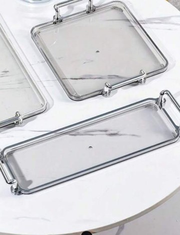 Tavă decorativă Shein, transparent