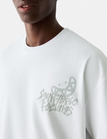 Tricou Bershka, alb