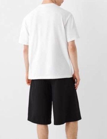 Tricou Bershka, alb