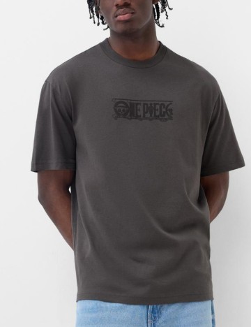 Tricou Bershka, gri
