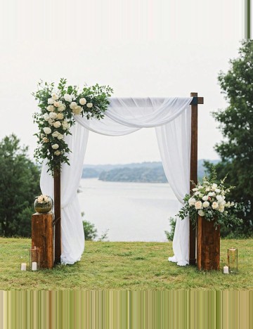 Accesoriu decorativ Shein, alb
