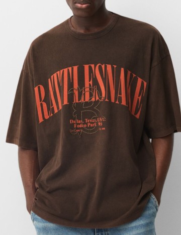 Tricou Bershka, maro