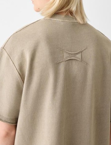 Tricou Bershka, bej