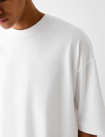 Tricou Bershka, alb