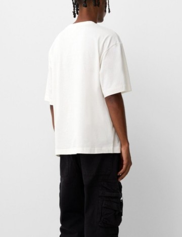 Tricou Bershka, alb
