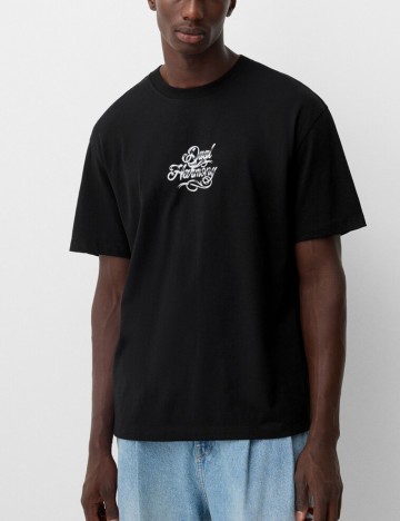Tricou Bershka, negru