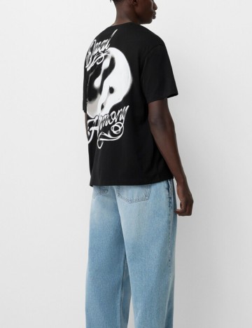 Tricou Bershka, negru