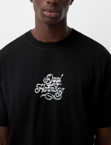 Tricou Bershka, negru