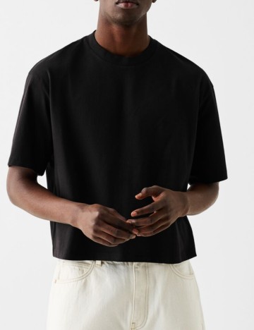 Tricou Bershka, negru