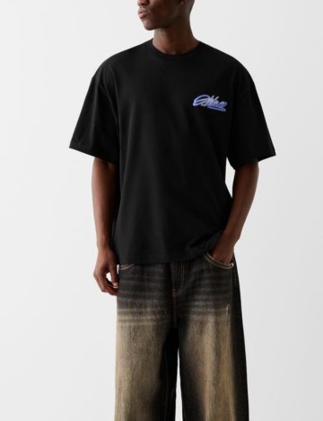 Tricou Bershka, negru