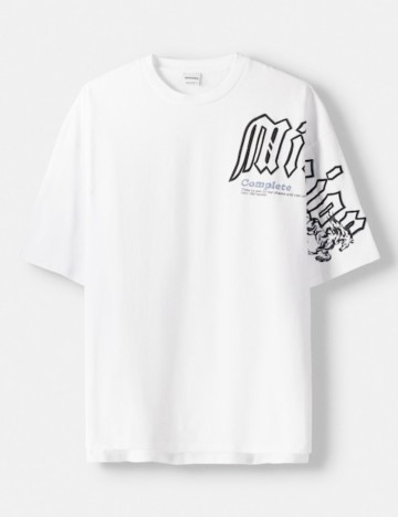 Tricou Bershka, alb
