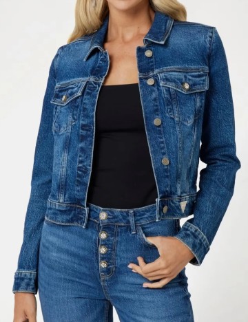 Jachetă De Blugi Guess, albastru
