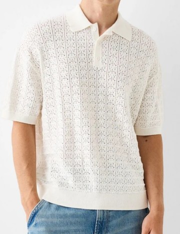 Tricou Bershka, alb