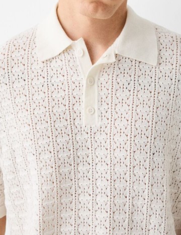Tricou Bershka, alb