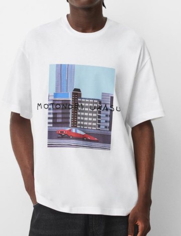 Tricou Bershka, mix culori