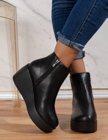 Botine Shein, negru