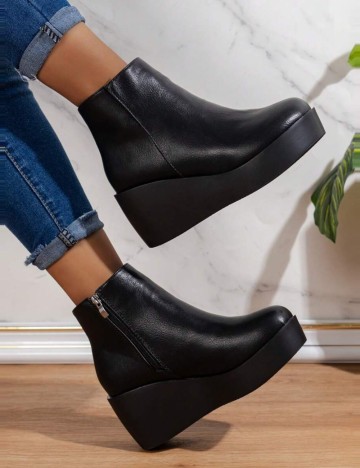 Botine Shein, negru