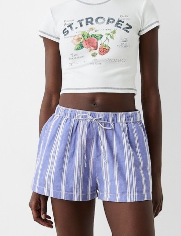 Pantaloni scurți Bershka, mix culori