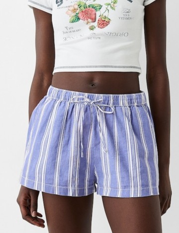 Pantaloni scurți Bershka, mix culori